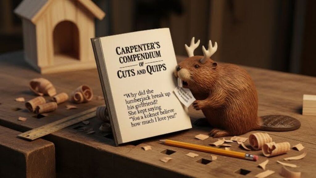 Carpenter and woodworking jokes with actual bite