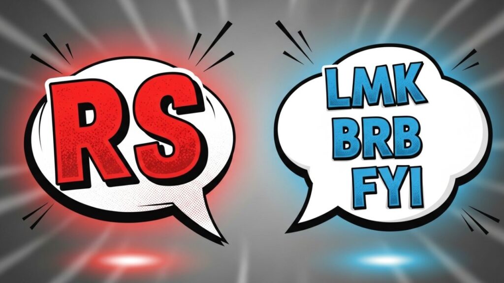 RS vs Similar Slang Terms