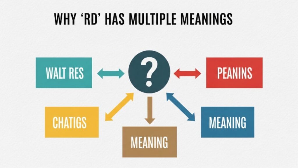 Why RD Has Multiple Meanings