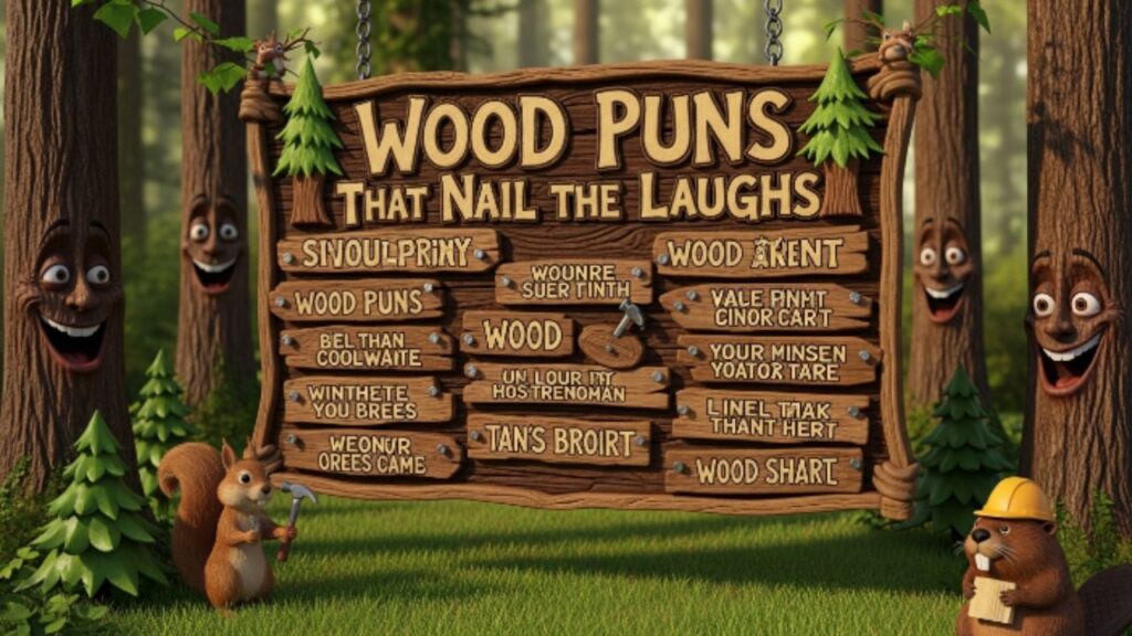Why wood puns still hit harder than they should