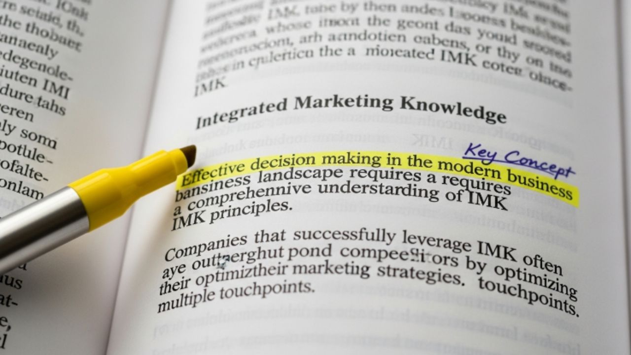 Real examples IMK sentences