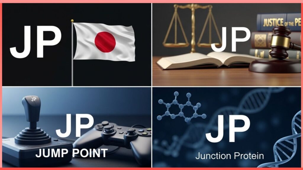 JP Meaning in Different Contexts