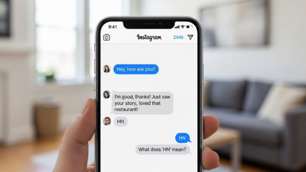 HN Meaning on Instagram DMs