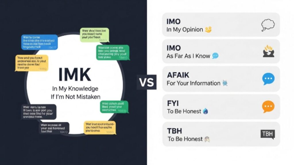 IMK vs Similar Internet Slang