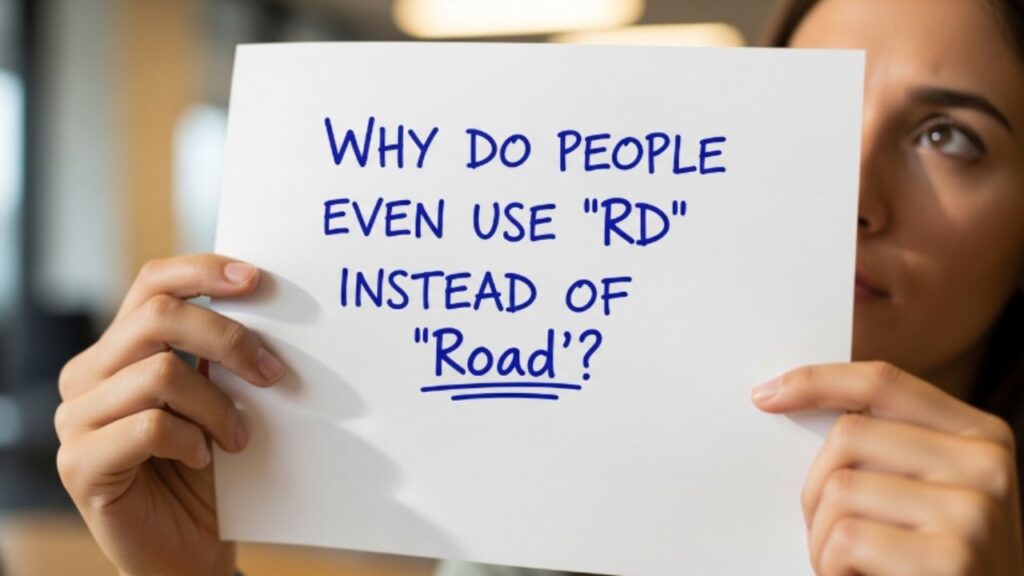 Why People Even Use RD Instead of Full Words