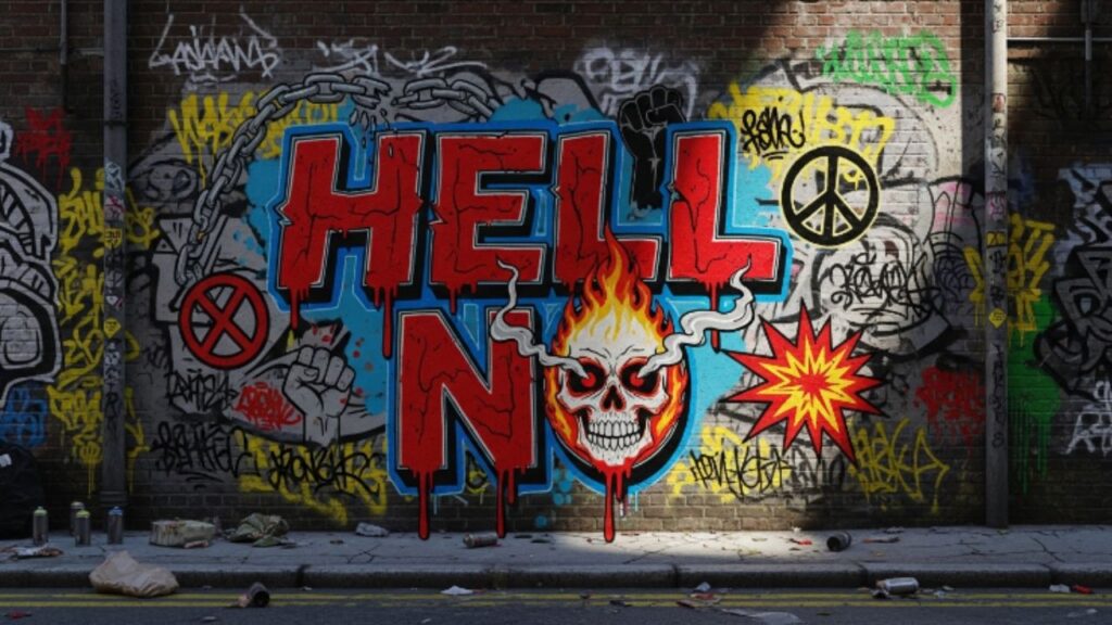 The Most Common Meaning: “Hell No”
