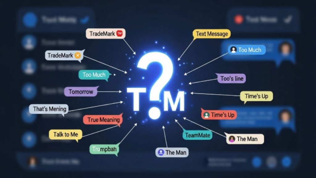All Possible Meanings of TM in Chat