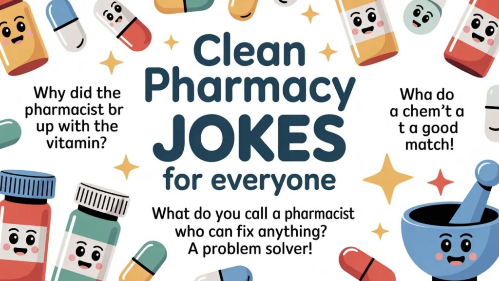 Clean Pharmacy Jokes for Everyone