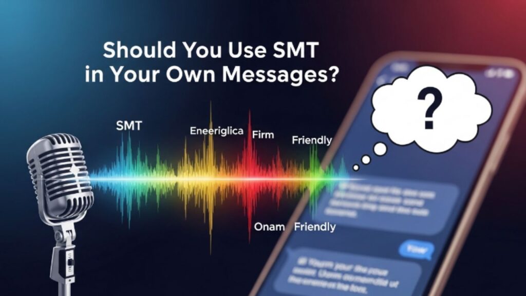 Should You Use SMT in Your Own Messages?