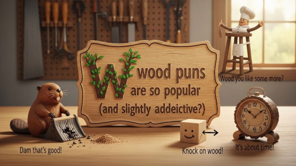 Why wood puns are so popular (and slightly addictive)