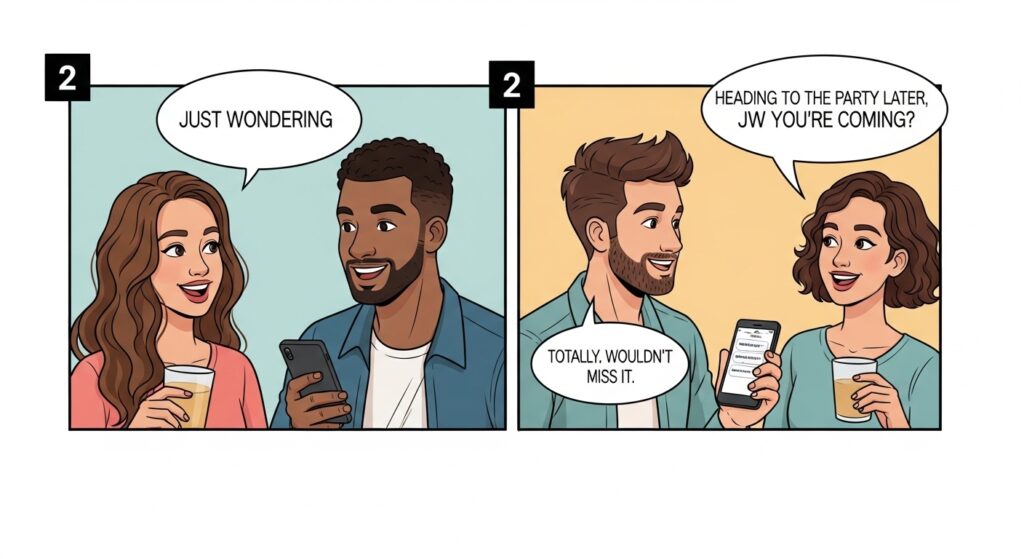  JW in Texting