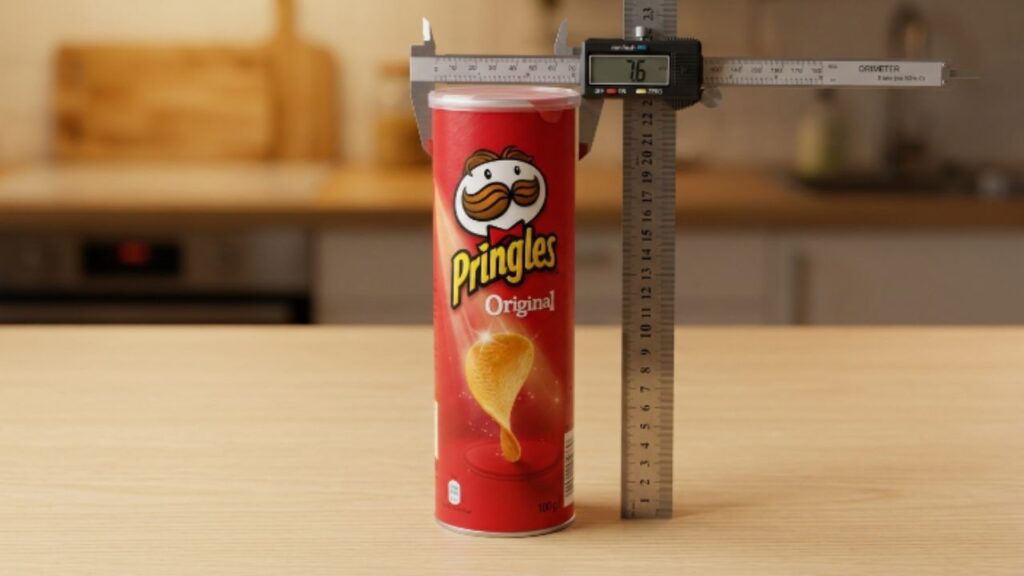 Pringles Can Dimensions: Height, Diameter