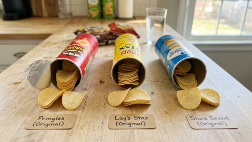 Comparing Stackable Chip Brands and Market