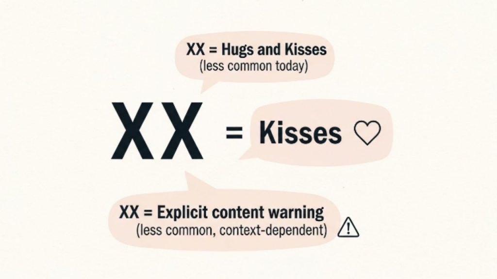 XX Meaning in Text Messages Explained