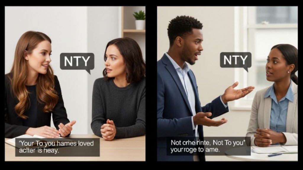 Examples of NTY in Conversations