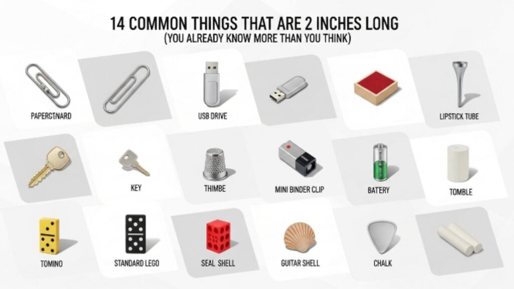 14 common things that are 2 inches