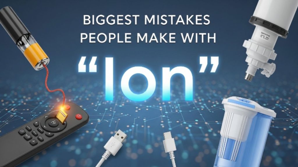 Biggest Mistakes People Make With "Ion