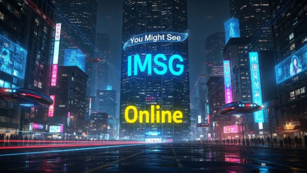 Might See IMSG Online