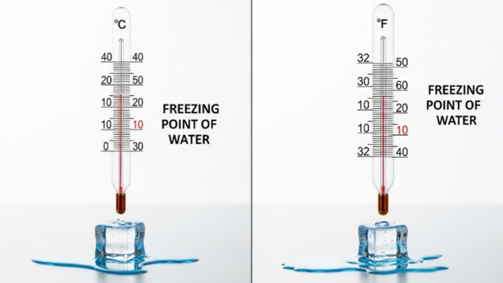Difference Between Celsius and Fahrenheit