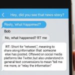 What Does RT Mean in a Text