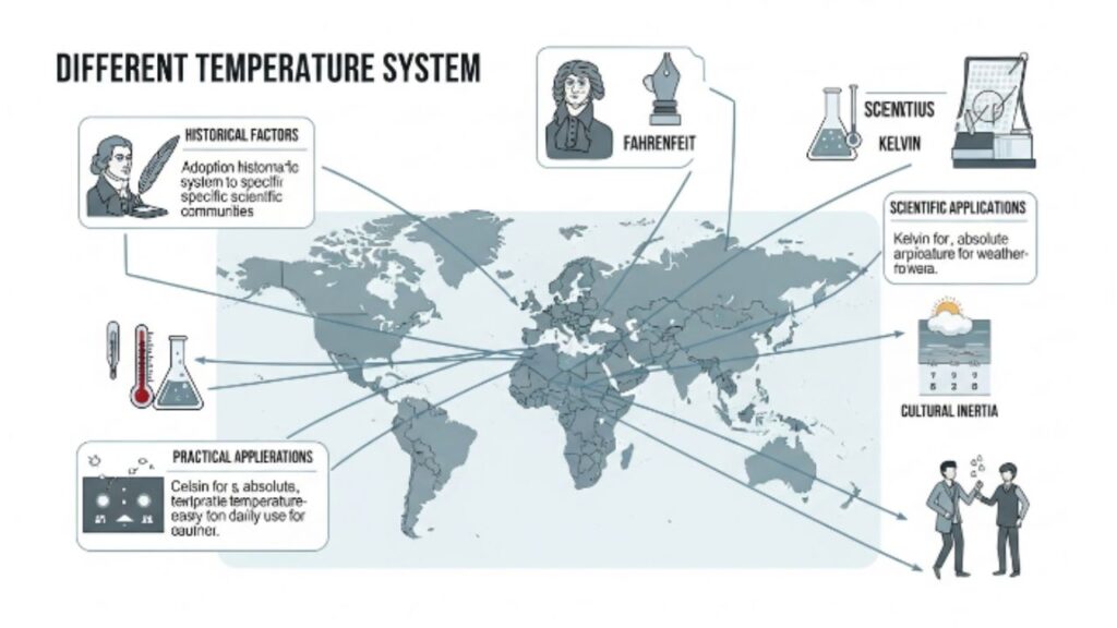  Different Countries Use Different Temperature 