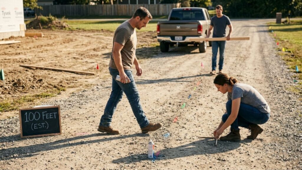 100 Feet Without a Measuring Tape